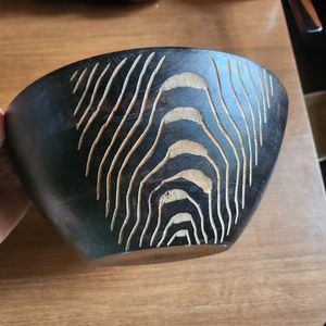 Wood Carved Bowl